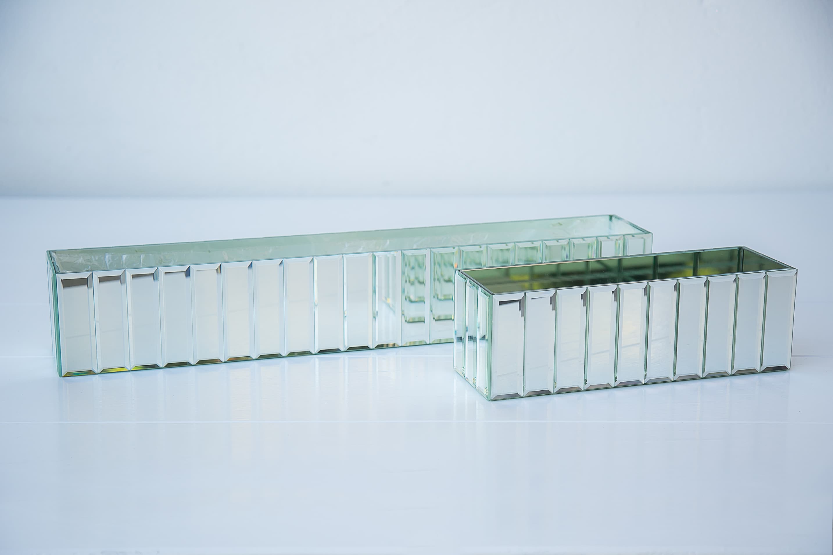 Base rectangular espejo lineas renta en Monterrey