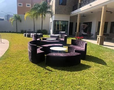 Sala Lounge Redonda renta en Monterrey
